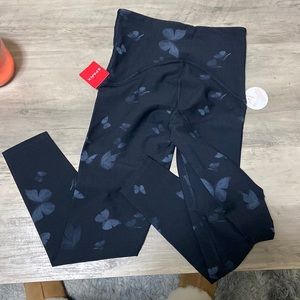 Spanx butterfly leggings 7/8 length